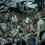 Zombies, drawing, Horror, ink, Photoshop, Illustration